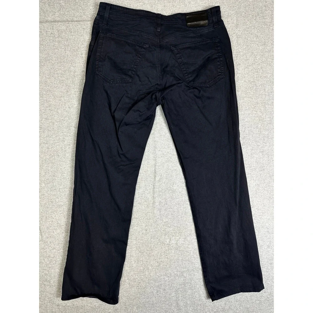 AG Adriano Goldshmied The Graduate Pants 36x32 (34X29) Tailored‎ Leg Navy Blue